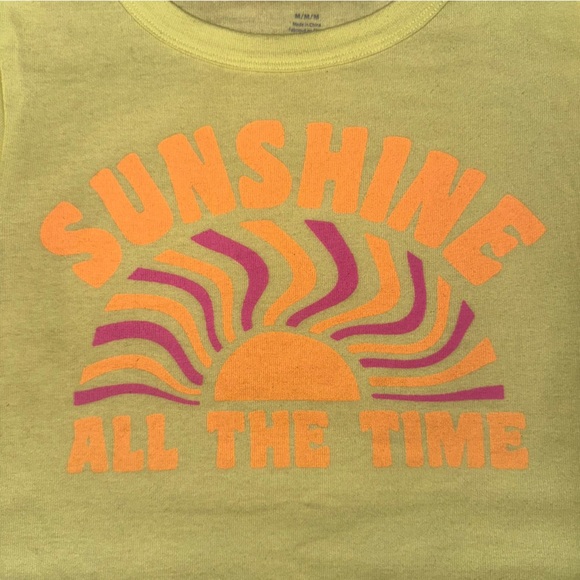 AEO sunshine crop baby tee M - Picture 2 of 3